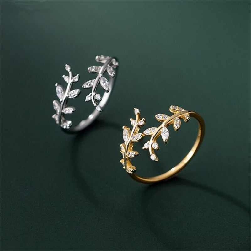 Leaf Band Ring