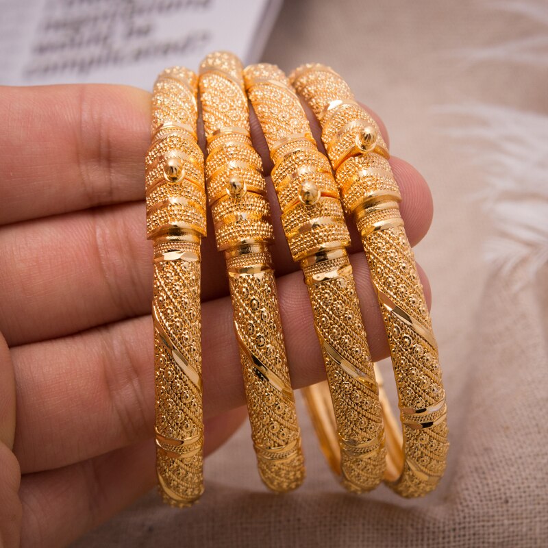 Gold Statement Bangle