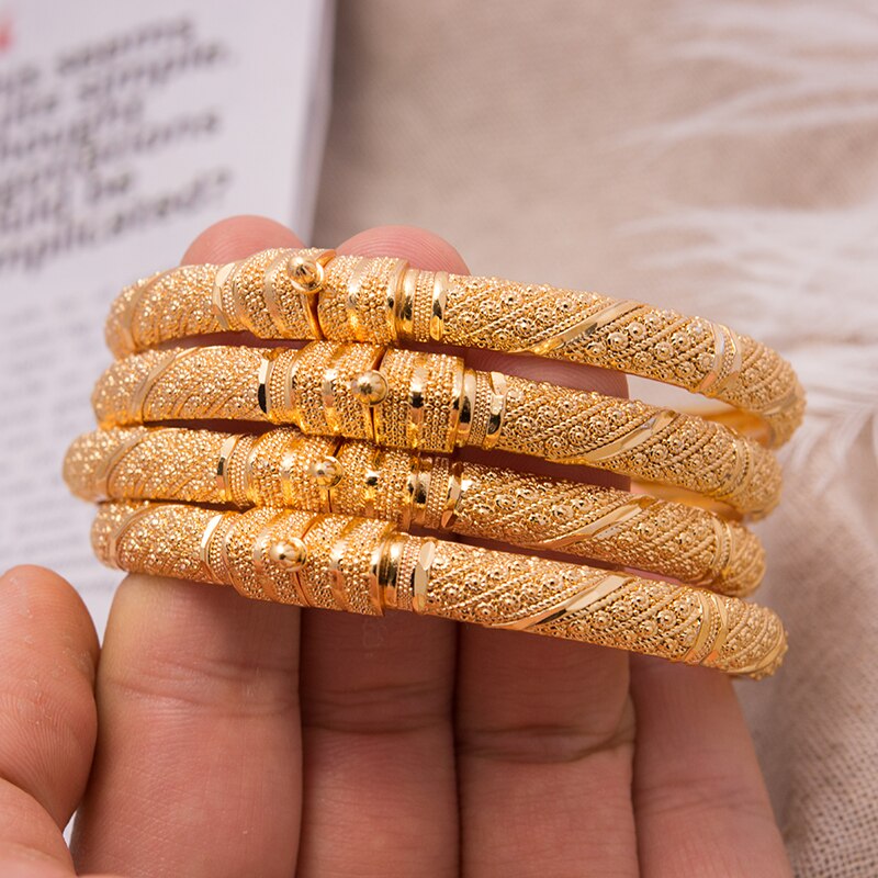 Gold Statement Bangle