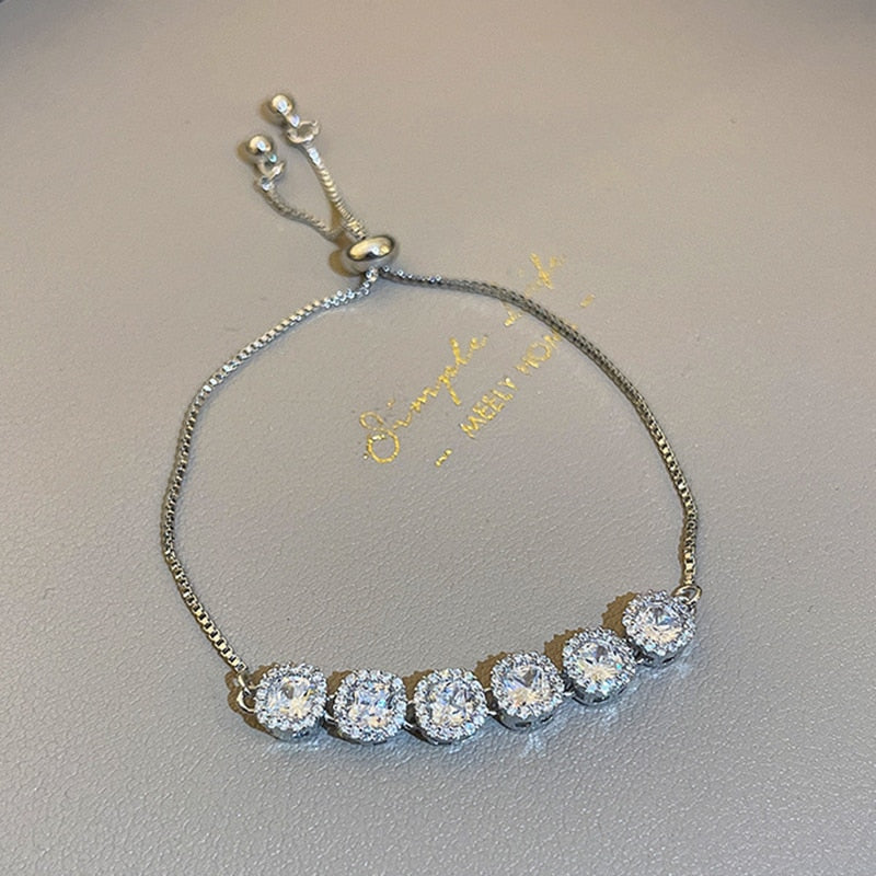 Hexad Zircon Bracelet