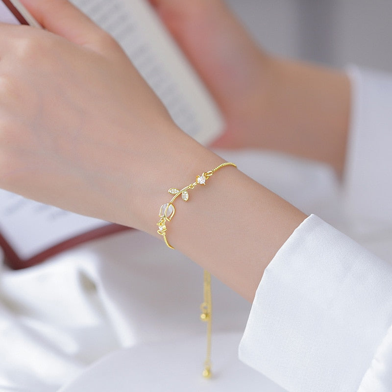 Golden Tulip Bracelet