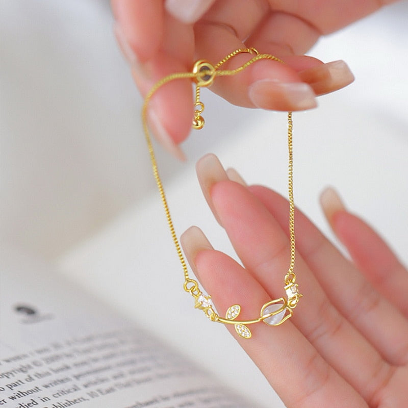 Golden Tulip Bracelet