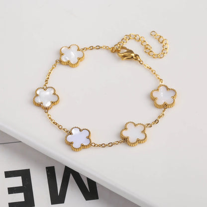 Golden Clover Bracelet