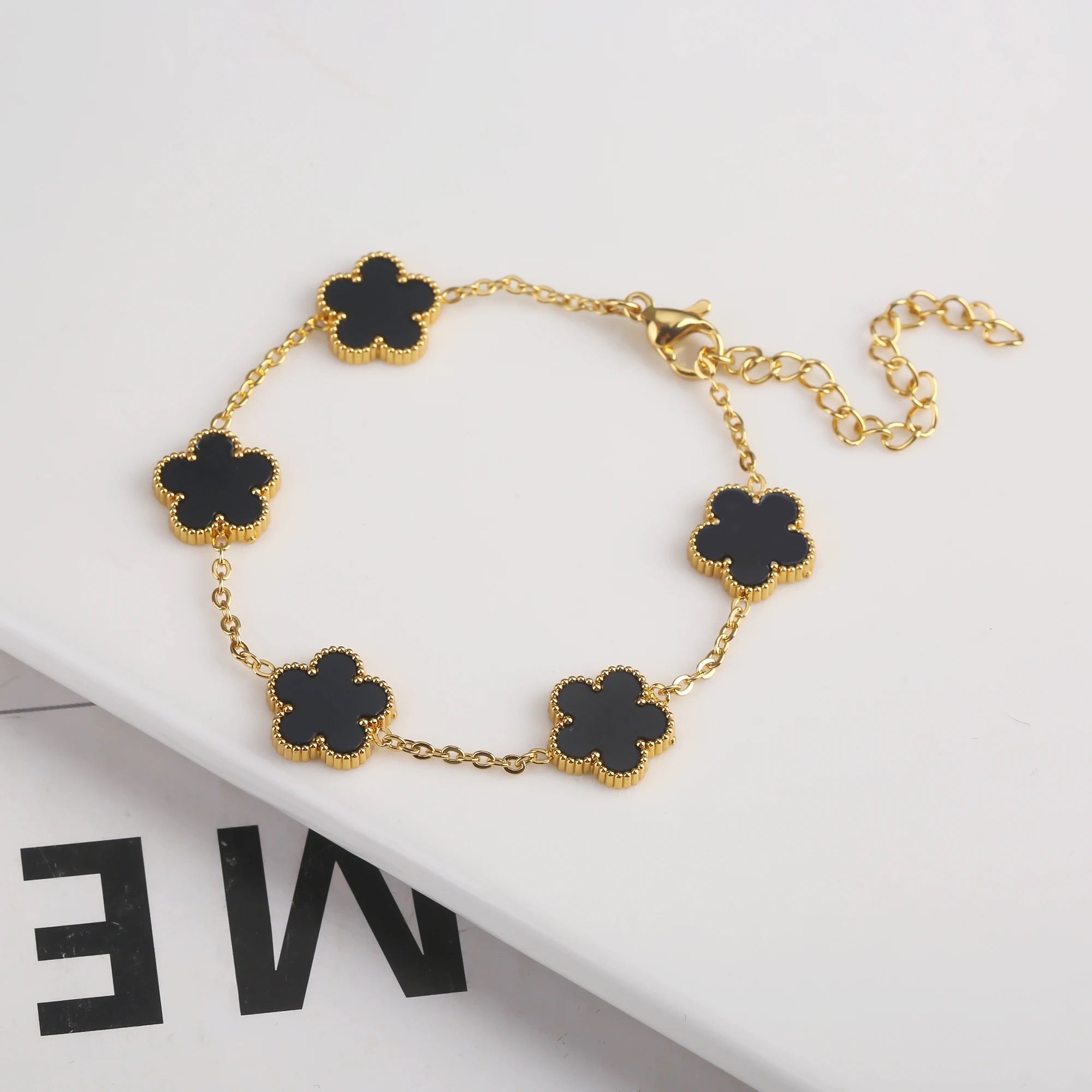 Golden Clover Bracelet
