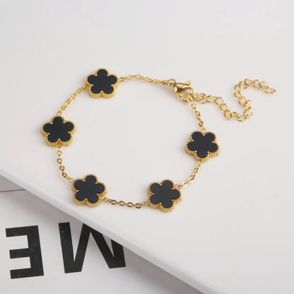 Golden Clover Bracelet