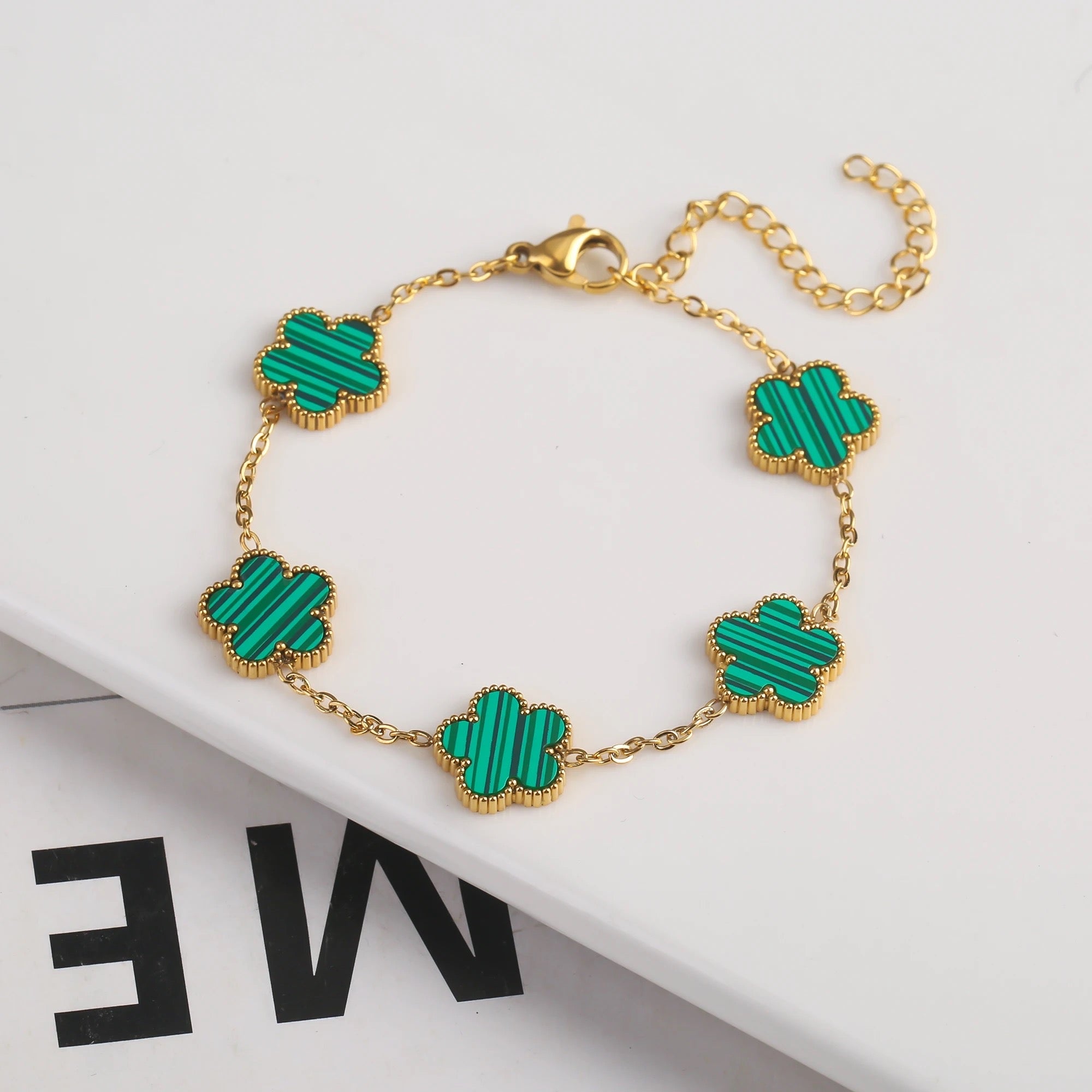 Golden Clover Bracelet
