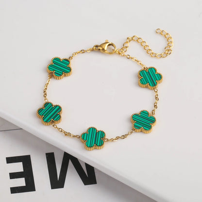 Golden Clover Bracelet