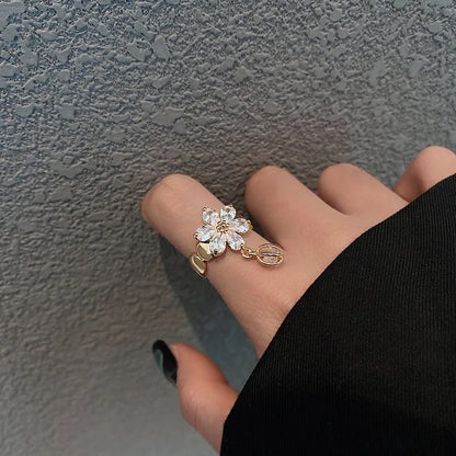 Golden Flower Ring