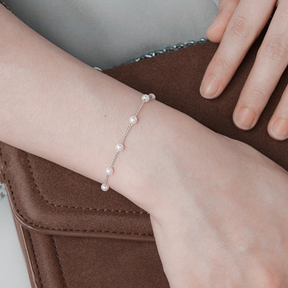 Pearl Beads Bracelet Chain