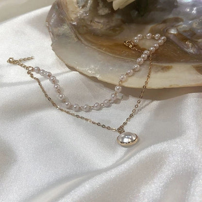 Two Layer Pearl Bracelet