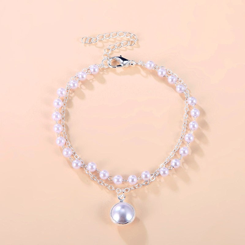Two Layer Pearl Bracelet