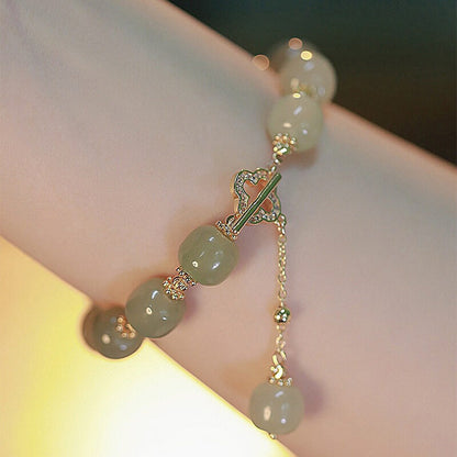 Jade Bead Bracelet
