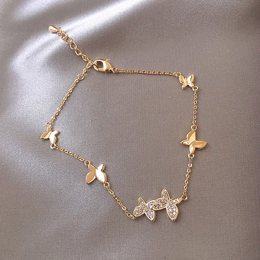 Gold Butterfly Bracelet