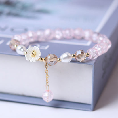 Blossom Crystal Beads Bracelet