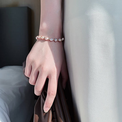 Pink Pearl Bracelet