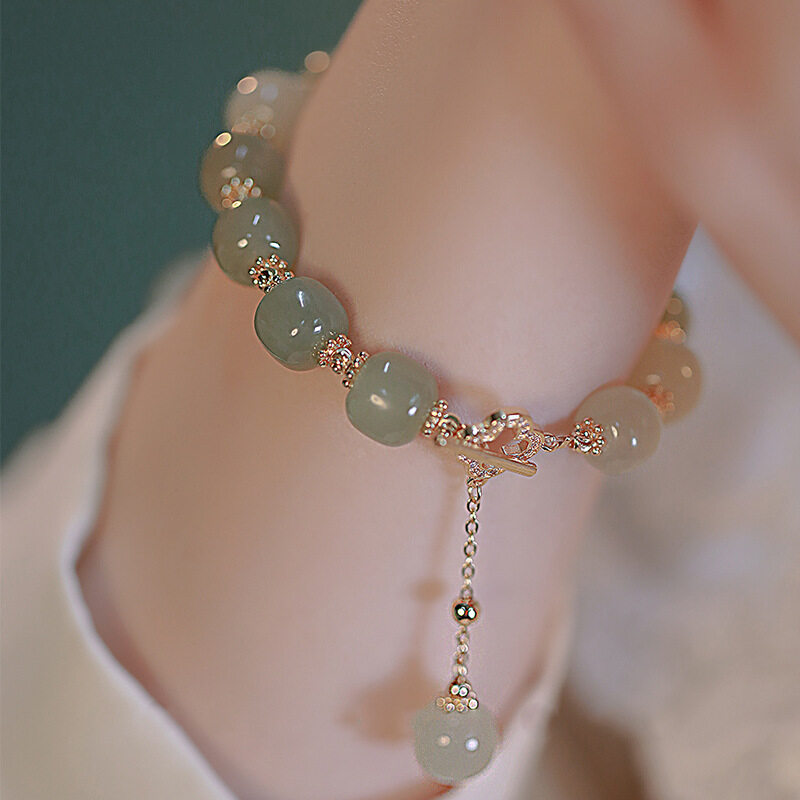 Jade Bead Bracelet