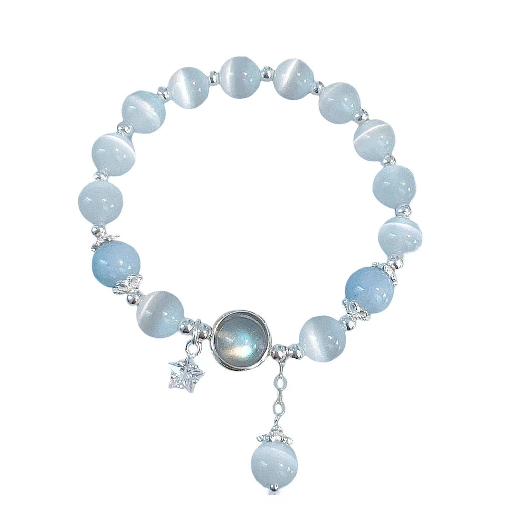 Opal Frozen Crystal Bracelet