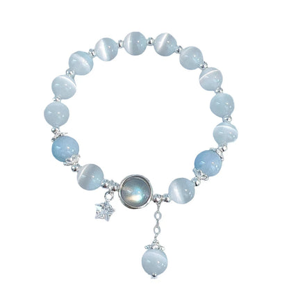 Opal Frozen Crystal Bracelet