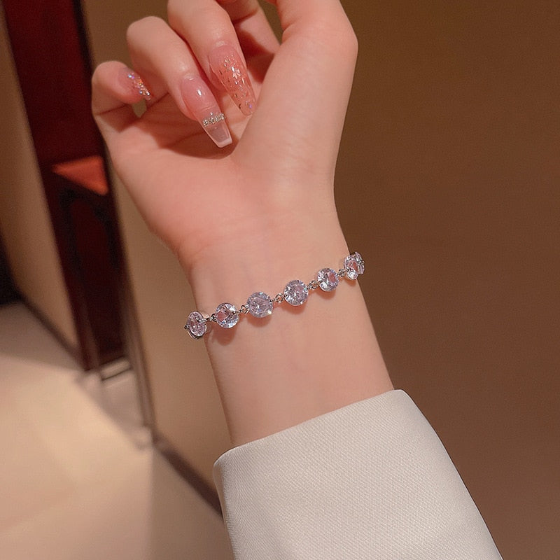 Crystal Zircon Bracelet