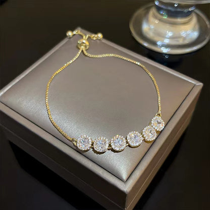 Hexad Zircon Bracelet