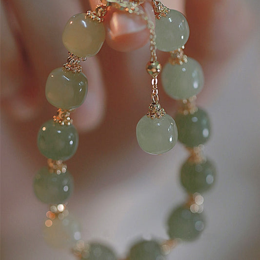Jade Bead Bracelet