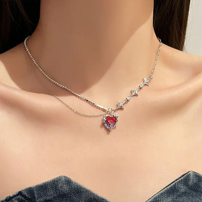 Ruby Choker Necklace