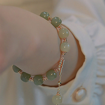 Jade Bead Bracelet