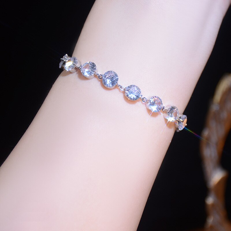 Crystal Zircon Bracelet