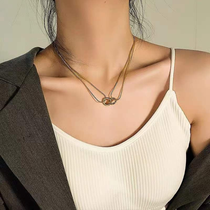 Infinity Double Necklace