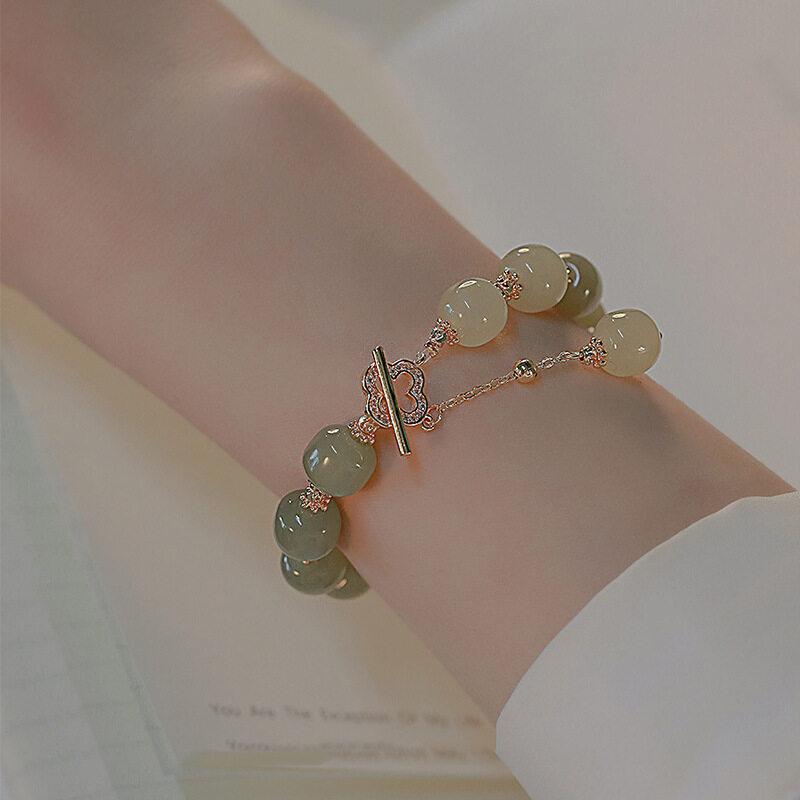 Jade Bead Bracelet