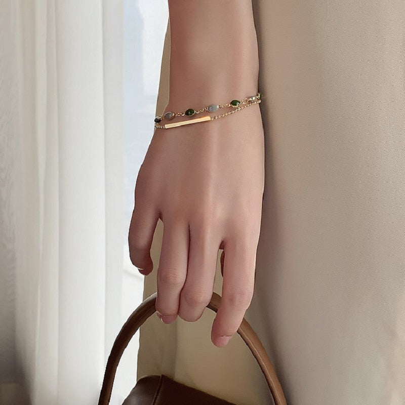 Retro Layer Bracelet