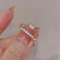 Duo Heart Rings