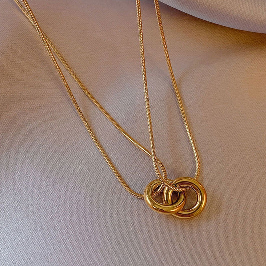 Infinity Double Necklace