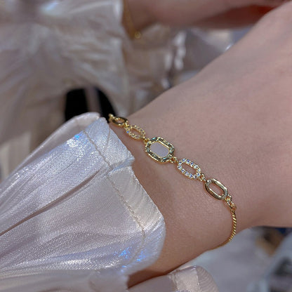 Gold Link Bracelet