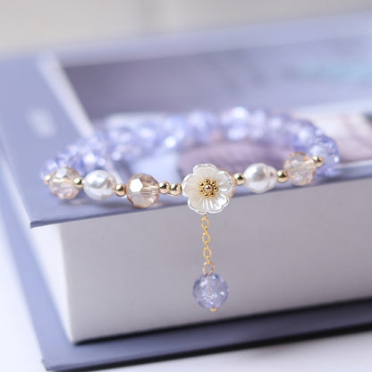 Blossom Crystal Beads Bracelet