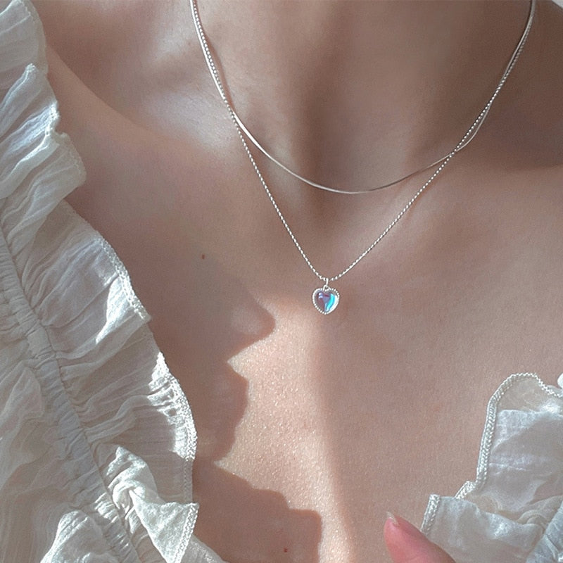 Double Heart Necklace