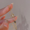 Gold Link Bracelet